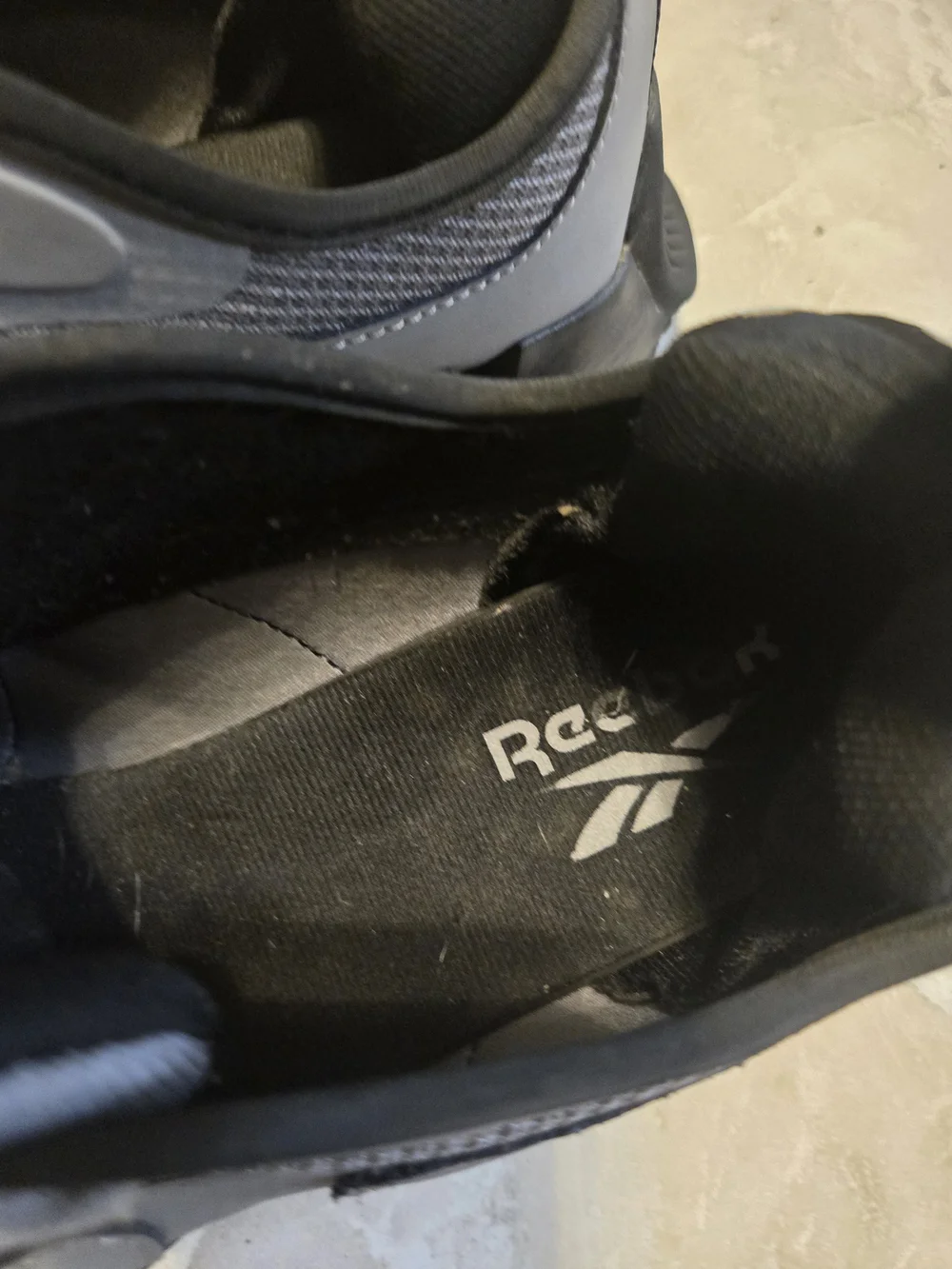 Reebok Men's Athletic Sneakers - Gray and Black